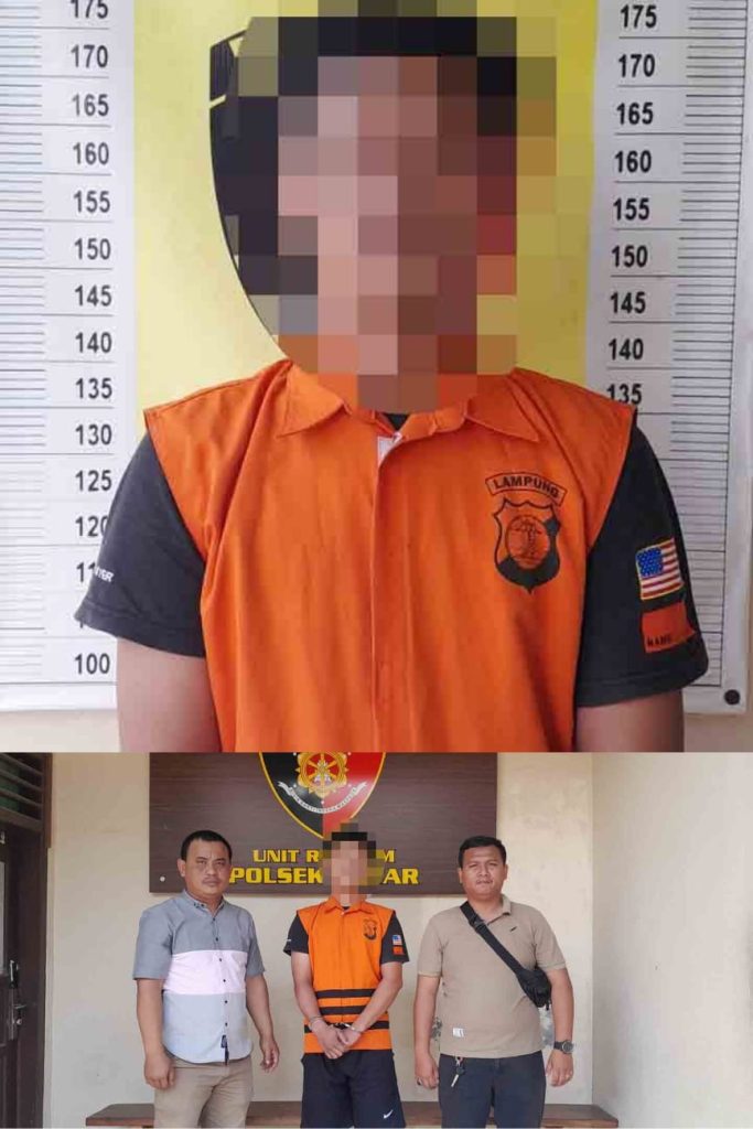 POLSEK NATAR BERHASIL UNGKAP KASUS PEMERASAN DI LAMPUNG SELATAN.